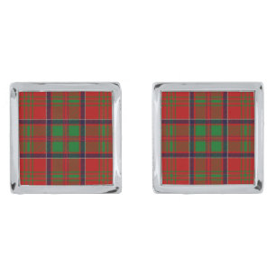 Clan MacDonald Of Glencoe Tartan Cufflinks