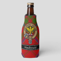 Clan MacDonald of Keppoch Crest Bottle Cooler