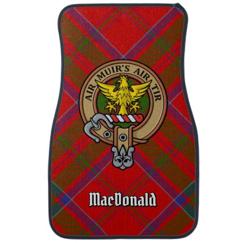 Clan MacDonald of Keppoch Crest Car Floor Mat