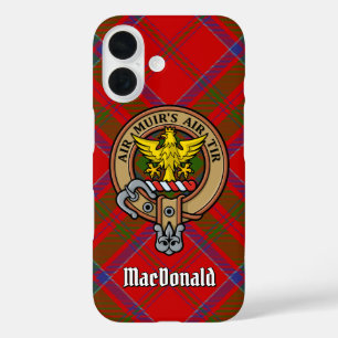Clan MacDonald of Keppoch Crest iPhone 16 Case