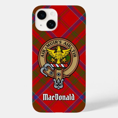 Clan MacDonald of Keppoch Crest Case_Mate iPhone 14 Case