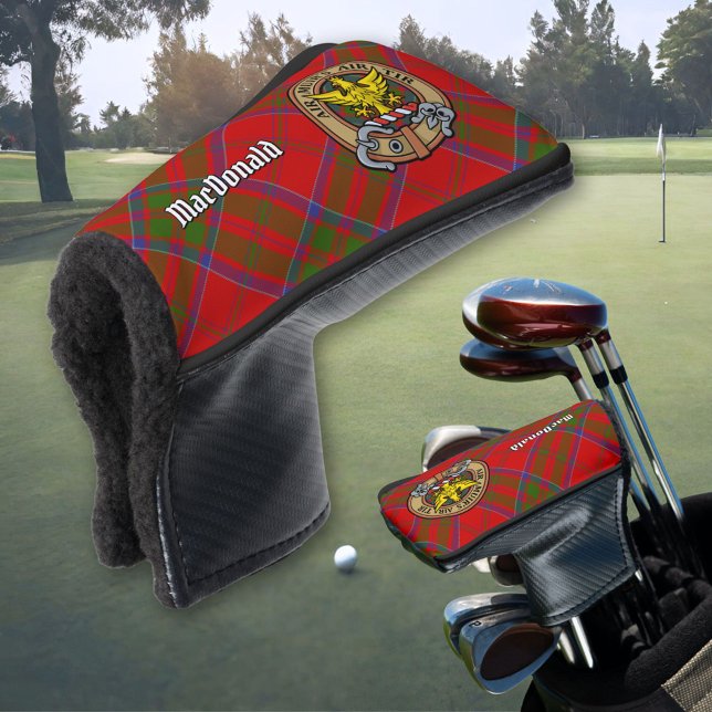 Clan MacDonald of Keppoch Crest Golf Head Cover (Creator Uploaded)
