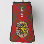 Clan MacDonald of Keppoch Crest Golf Head Cover (Rotate 90)