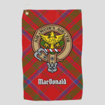 Clan MacDonald of Keppoch Crest Golf Towel