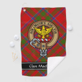 Clan MacDonald of Keppoch Crest Golf Towel (InSitu)