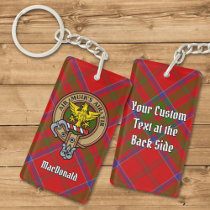 Clan MacDonald of Keppoch Crest Keychain
