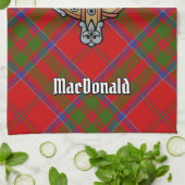 Clan MacDonald of Keppoch Crest Kitchen Towel (Folded)