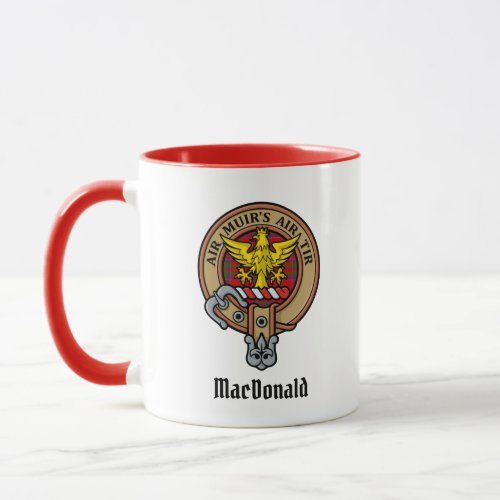 Clan MacDonald of Keppoch Crest Mug
