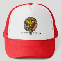 Clan MacDonald of Keppoch Crest over Tartan Trucker Hat