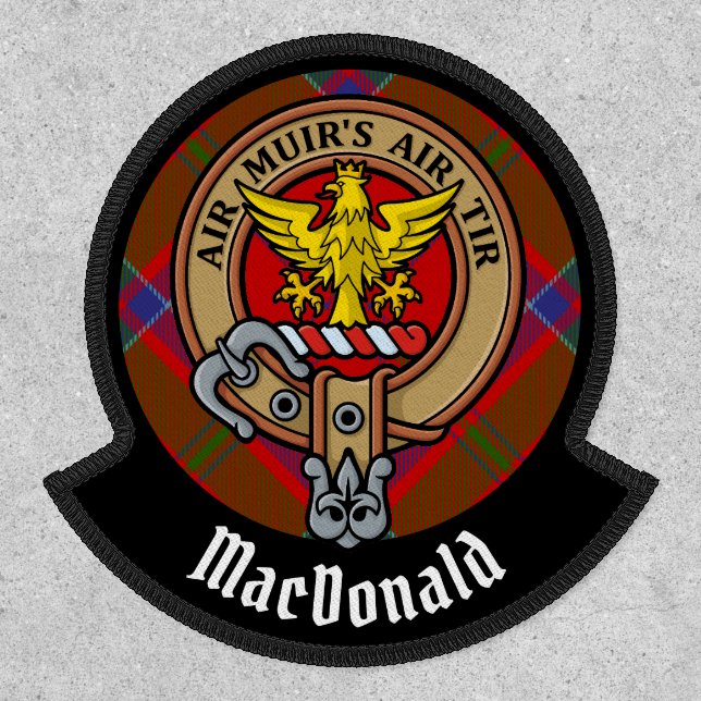 Clan MacDonald of Keppoch Crest Patch (Front)