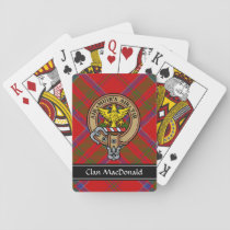 Clan MacDonald of Keppoch Crest Playing Cards