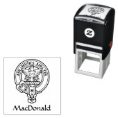 Clan MacDonald of Keppoch Crest Self-inking Stamp (In Situ)