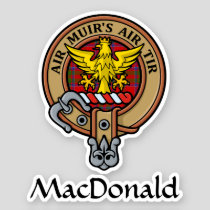 Clan MacDonald of Keppoch Crest Sticker