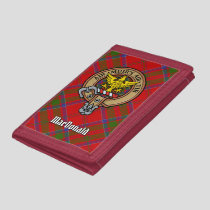 Clan MacDonald of Keppoch Crest Trifold Wallet