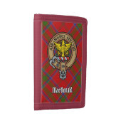 Clan MacDonald of Keppoch Crest Trifold Wallet (Side)