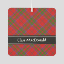 Clan MacDonald of Keppoch Tartan Air Freshener