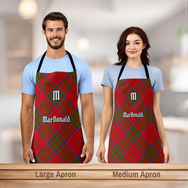 Clan MacDonald of Keppoch Tartan Apron (Creator Uploaded)