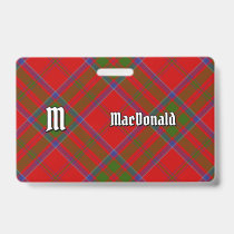 Clan MacDonald of Keppoch Tartan Badge