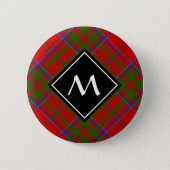 Clan MacDonald of Keppoch Tartan Button (Front)