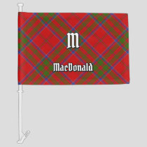 Clan MacDonald of Keppoch Tartan Car Flag