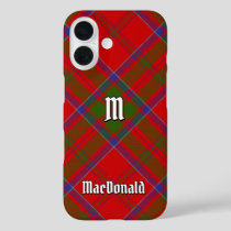 Clan MacDonald of Keppoch Tartan iPhone 16 Case