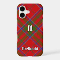 Clan MacDonald of Keppoch Tartan iPhone 17 Case