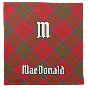 Clan MacDonald of Keppoch Tartan Cloth Napkin