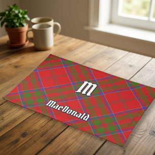 Clan MacDonald of Keppoch Tartan Cloth Placemat