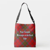 Clan MacDonald of Keppoch Tartan Crossbody Bag (Back)