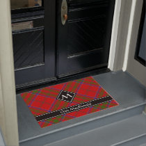 Clan MacDonald of Keppoch Tartan Doormat