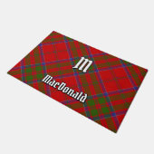 Clan MacDonald of Keppoch Tartan Doormat (Angled)