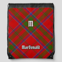 Clan MacDonald of Keppoch Tartan Drawstring Bag