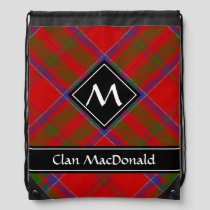 Clan MacDonald of Keppoch Tartan Drawstring Bag