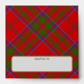Clan MacDonald of Keppoch Tartan Envelope (Front)