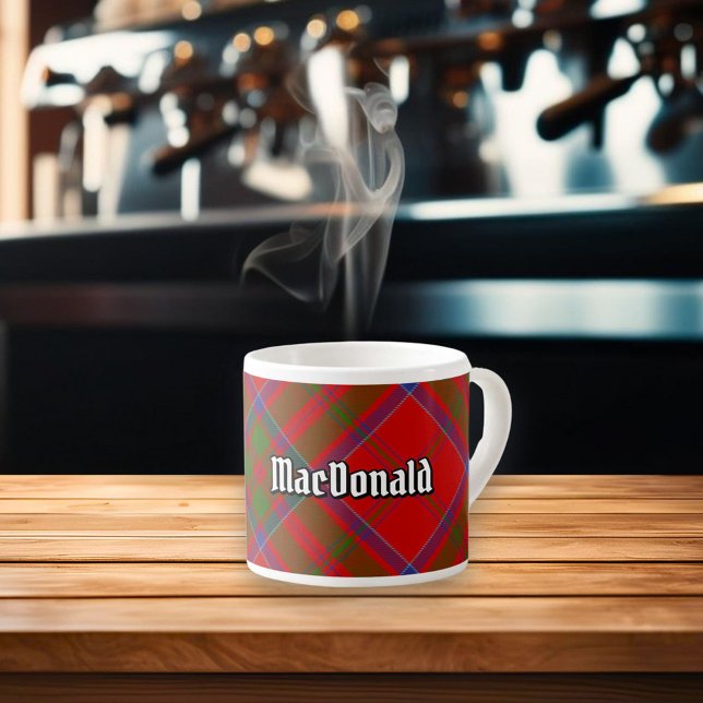 Clan MacDonald of Keppoch Tartan Espresso Cup (Creator Uploaded)