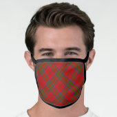 Clan MacDonald of Keppoch Tartan Face Mask (Worn Him)