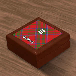 Clan MacDonald of Keppoch Tartan Gift Box