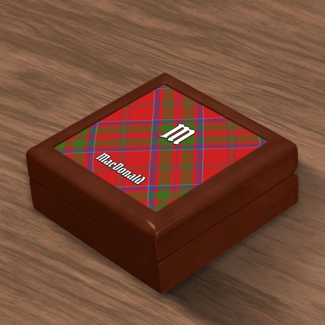 Clan MacDonald of Keppoch Tartan Gift Box (Creator Uploaded)