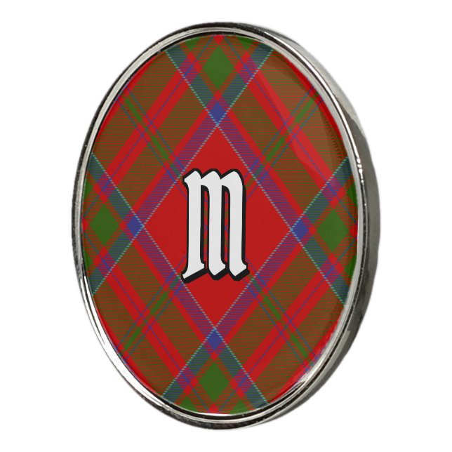 Clan MacDonald of Keppoch Tartan Golf Ball Marker (3/4)