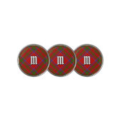 Clan MacDonald of Keppoch Tartan Golf Ball Marker (3 Up)