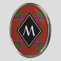 Clan MacDonald of Keppoch Tartan Golf Ball Marker