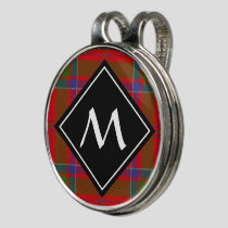 Clan MacDonald of Keppoch Tartan Golf Hat Clip