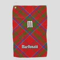 Clan MacDonald of Keppoch Tartan Golf Towel