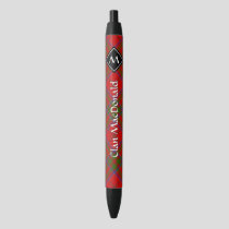 Clan MacDonald of Keppoch Tartan Ink Pen
