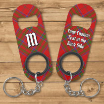 Clan MacDonald of Keppoch Tartan Keychain Bottle Opener