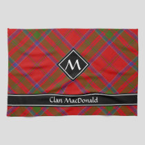 Clan MacDonald of Keppoch Tartan Kitchen Towel