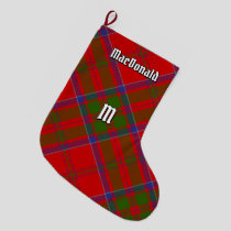 Clan MacDonald of Keppoch Tartan Large Christmas Stocking