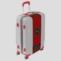 Clan MacDonald of Keppoch Tartan Luggage