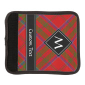 Clan MacDonald of Keppoch Tartan Luggage Handle Wrap (Front)