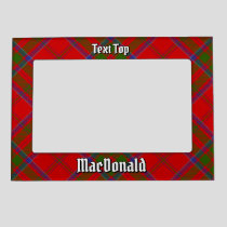 Clan MacDonald of Keppoch Tartan Magnetic Frame